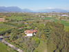 Freistehende Villa mit großem Privatpark, Olivenhain und Teich in Soiano del Lago
