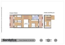 Reihenhaus mit exklusivem Garten und privater Doppelgarage in Salò zu verkaufen