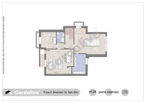 Exklusive freistehende Villa mit Seeblick, Garten und Doppelgarage zum Verkauf in Salò