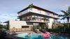 Attico con terrazza di oltre 100mq., in nuovo complesso residenziale con piscina, in vendita a Salò
