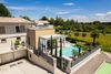 Sirmione, Punta Grò, Reihenendhaus mit Pool einige Meter vom See entfernt
