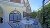 Dreizimmerwohnung mit privatem Innenhof, Pool und Sauna nur wenige Schritte vom See in Bogliaco di Gargnano entfernt